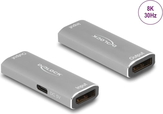 Изображение Delock DisplayPort 1.4 Repeater 8K 30 Hz 20 m