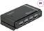 Attēls no Delock DisplayPort 1.4 Switch 2 x 2 DisplayPort in to 1 x 2 DisplayPort out 8K
