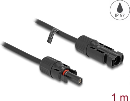 Изображение Delock DL4 Solar Cable 4 mm² male to female 1 m black
