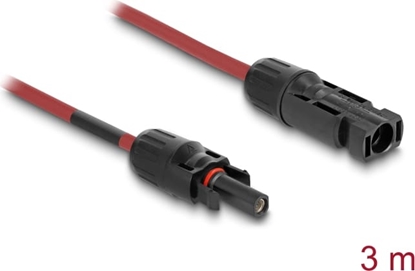 Изображение Delock DL4 Solar Cable 4 mm² male to female 3 m red
