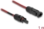 Attēls no Delock DL4 Solar Cable 6 mm² male to female 1 m red