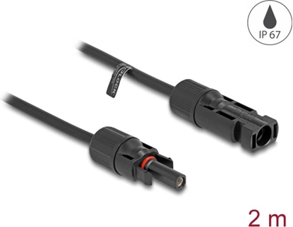 Изображение Delock DL4 Solar Cable 6 mm² male to female 2 m black