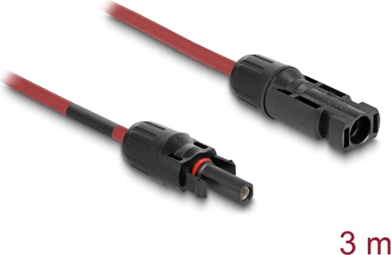Изображение Delock DL4 Solar Cable 6 mm² male to female 3 m red