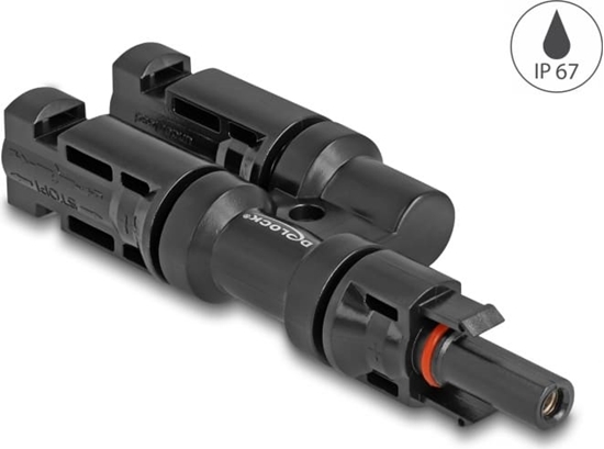 Изображение Delock DL4 Solar Connectors 1 x female to 2 x male