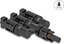 Attēls no Delock DL4 Solar Connectors 1 x female to 3 x male