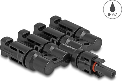 Изображение Delock DL4 Solar Connectors 1 x female to 4 x male