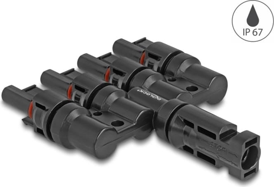 Изображение Delock DL4 Solar Connectors 1 x male to 4 x female