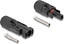 Attēls no Delock DL4 Solar Connectors for cables for crimping, male and female, black 2 pcs