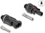 Picture of Delock DL4 Solar Connectors for crimping, male and female, black 2 pcs
