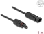 Attēls no Delock DL4 Solar Flat Cable male to female 1 m black
