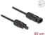 Attēls no Delock DL4 Solar Flat Cable male to female 60 cm black
