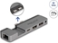 Attēls no Delock Docking Station for MacBook Pro / MacBook Air Thunderbolt™ 4 with 5K Resolution / 100 W PD / 10 Gbps Hub / LAN / Audio