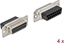 Attēls no Delock D-Sub 15 pin crimp female, metal, 4 pieces