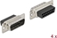 Attēls no Delock D-Sub 15 pin crimp male, metal, 4 pieces