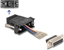 Изображение Delock D-Sub 15 pin female to RJ12 female Assembly Kit black