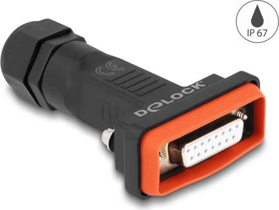 Изображение Delock D-Sub 15 pin female with housing IP67 waterproof