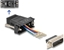 Attēls no Delock D-Sub 15 pin male to RJ12 female Assembly Kit black