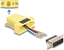 Attēls no Delock D-Sub 15 pin male to RJ12 female Assembly Kit yellow