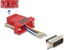 Изображение Delock D-Sub 15 pin male to RJ12 female Assembly Kit red