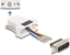Attēls no Delock D-Sub 15 pin male to RJ12 female Assembly Kit white