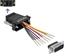 Attēls no Delock D-Sub 15 pin male to RJ45 female Assembly Kit black