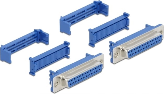 Изображение Delock D-Sub 25 female with insulation displacement 2 pieces