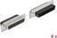 Attēls no Delock D-Sub 25 pin crimp female, metal, 4 pieces