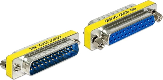 Изображение Delock D-Sub 25 pin male > female port saver
