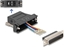 Attēls no Delock D-Sub 25 pin male to RJ12 female Assembly Kit black