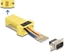 Picture of Delock D-Sub 9 pin male to RJ45 female Assembly Kit white