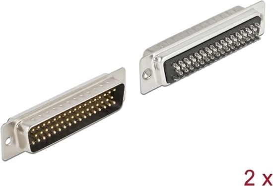 Изображение Delock D-Sub HD 50 pin male metal, solder version, 2 pieces
