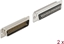 Picture of Delock D-Sub HD 50 pin male metal, solder version, 2 pieces