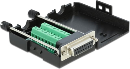 Изображение Delock D-Sub15 female to Terminal Block with Enclosure