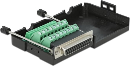 Изображение Delock D-Sub25 female to Terminal Block with Enclosure