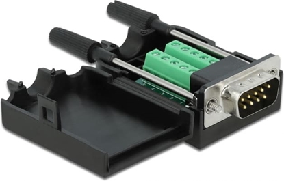 Изображение Delock D-Sub9 male to Terminal Block with Enclosure