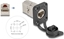 Изображение Delock D-Type RJ45 built-in connector / coupler Cat.6A STP with protective cap IP66 dust and waterproof