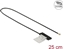 Picture of Delock Dual Band WLAN WiFi 6 Antenna I-PEX Inc., MHF® 4L plug 1 dBi 25 cm CCD internal
