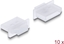 Picture of Delock Dust Cover for DisplayPort female with grip 10 pieces transparent