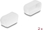 Picture of Delock Dust cover for D-Sub 9 / D-Sub 15 VGA male 2 pieces transparent