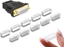 Attēls no Delock Dust Cover for DVI female 10 pieces transparent