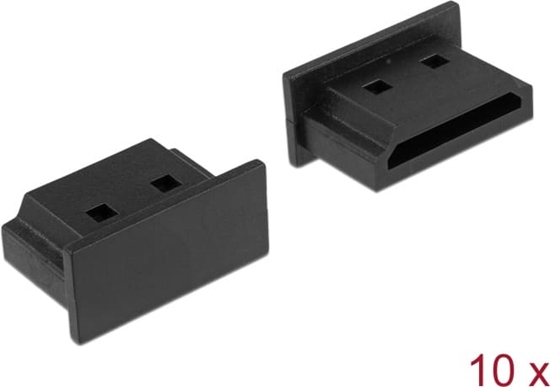 Изображение Delock Dust Cover for HDMI A female without grip 10 pieces black