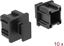 Attēls no Delock Dust Cover for Mini SAS HD SFF 8644 female with grip 10 pieces black