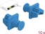 Attēls no Delock Dust Cover for RJ45 jack 10 pieces blue