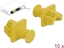Attēls no Delock Dust Cover for RJ45 jack 10 pieces yellow