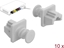 Attēls no Delock Dust Cover for RJ45 jack 10 pieces white