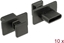 Attēls no Delock Dust Cover for USB Type-C™ female with big grip 10 pieces black