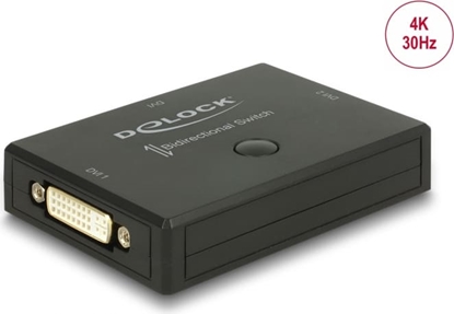 Изображение Delock DVI 2 - 1 Switch bidirectional 4K 30 Hz