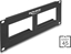 Picture of Delock Easy 45 10″ Patch Panel cut-out 2 x 90.5 x 45.2 mm, 2U, black