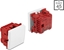 Attēls no Delock Easy 45 1-gang Switch 1-pole 1-way 45 x 45 mm, white