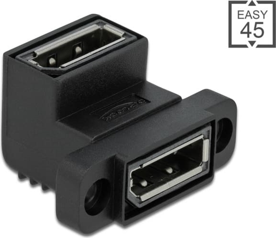 Изображение Delock Easy 45 DisplayPort Adapter angled 90°